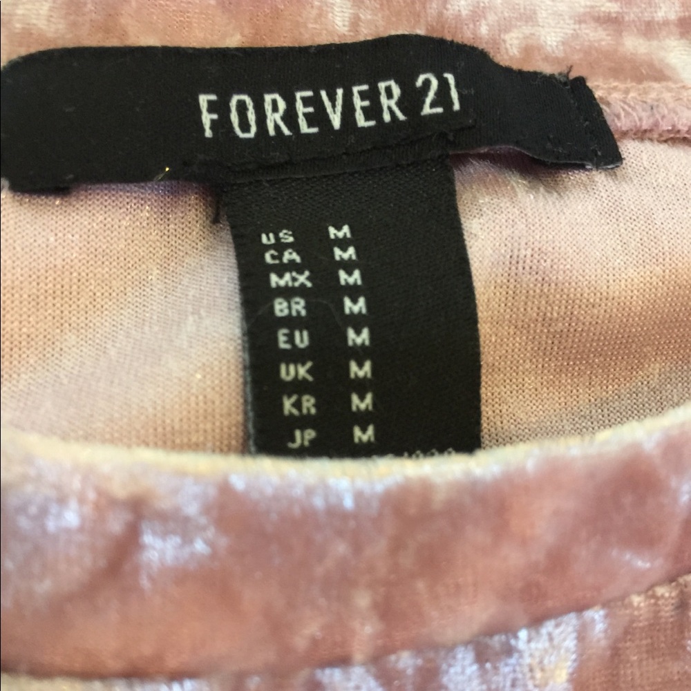forever 21 rosey pink velvet shirt!